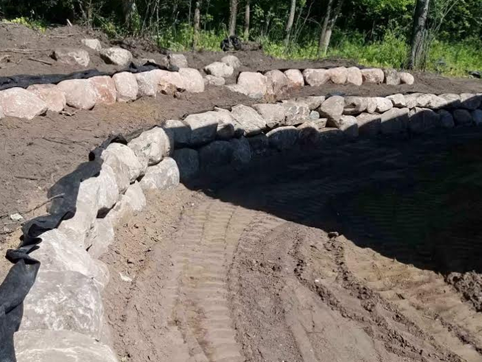 Retaining Wall Contractor project 5 in Plymouth