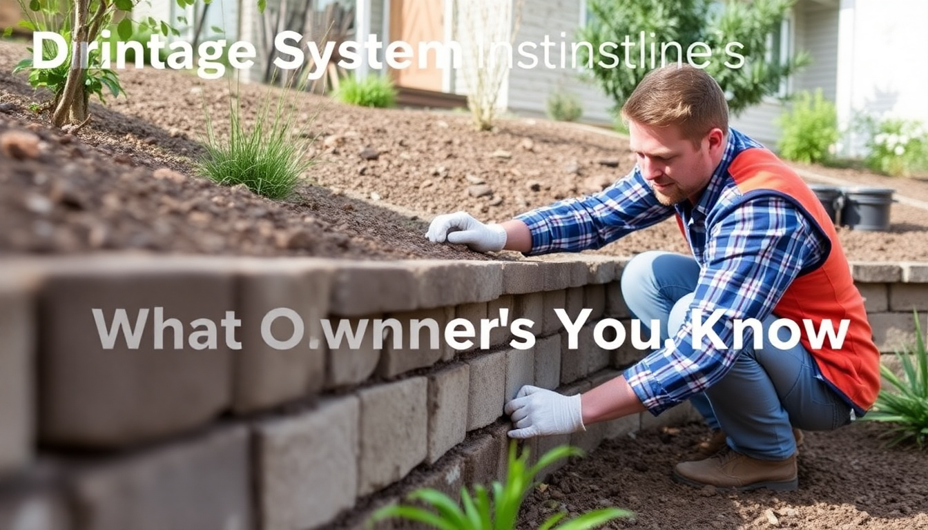 Drainage System Installation Timeline: What Homeowners Should Know